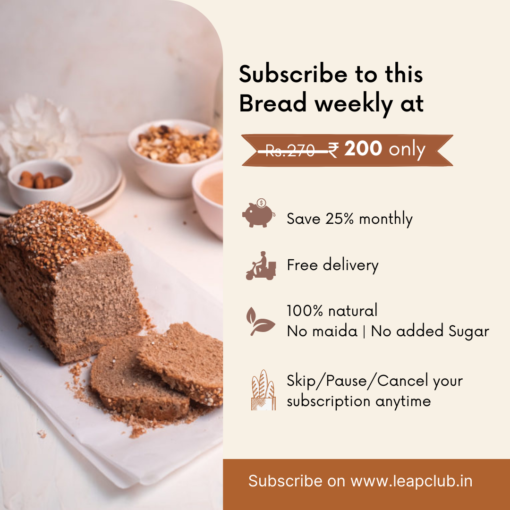 Buckwheat Rye Sourdough Bread-Vegan