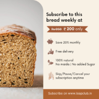 Sourdough Sandwich Loaf Bread-Vegan