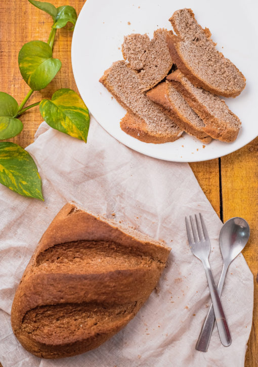 Rye Ragi Sourdough Bread-Vegan